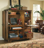 Hooker Furniture Brookhaven Traditional-Formal Computer Cabinet in Hardwood Solids with Cherry Veneers 281-10-309