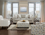 Fusion 1140 Transitional Sofa 1140 VANDY HEATHER