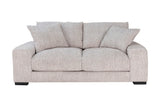 Porter Designs Big Chill Soft Microfiber Contemporary Loveseat Cream 01-33C-02-4439