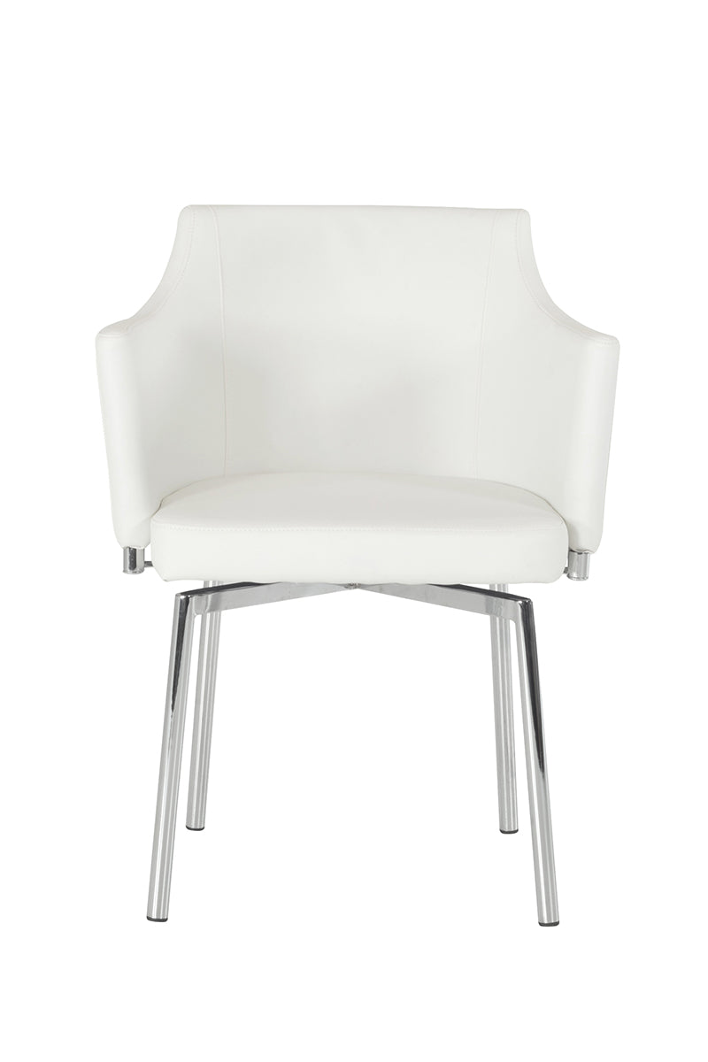 VIG Furniture Modrest Kaweah Modern White Dining Chair VGHR3149-WHT