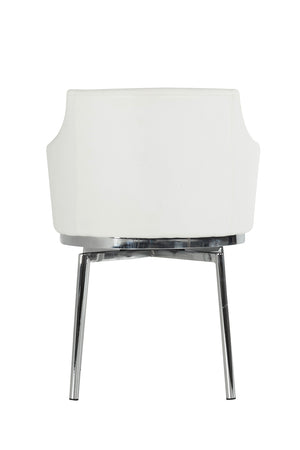 VIG Furniture Modrest Kaweah Modern White Dining Chair VGHR3149-WHT