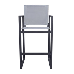 VIG Furniture Renava Kayak - Modern Charcoal Outdoor Bar Stool VGGERH-AGEAN-BS-GRY-2