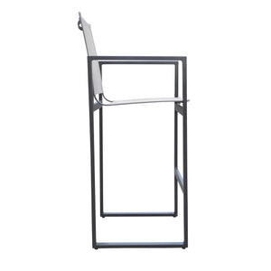 VIG Furniture Renava Kayak - Modern Charcoal Outdoor Bar Stool VGGERH-AGEAN-BS-GRY-2