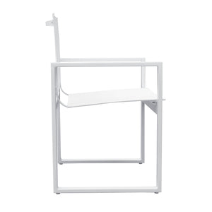 VIG Furniture Renava Kayak - Modern White Outdoor Dining Armchair (Set of 2) VGGERHAGEAN-WHT