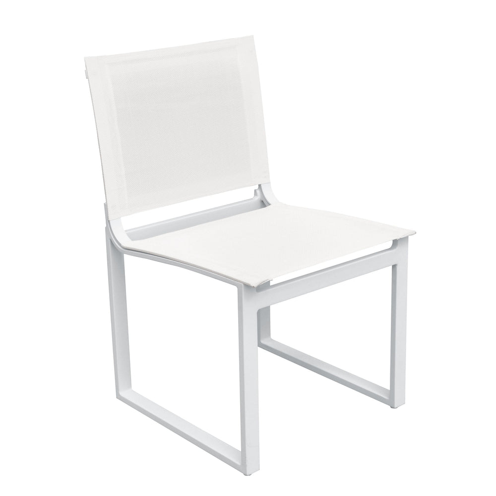 VIG Furniture Renava Kayak - Modern Outdoor White Dining Chair (Set of 2) VGGERH-AGEAN-CH-WHT-1