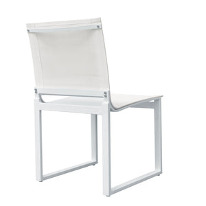 VIG Furniture Renava Kayak - Modern Outdoor White Dining Chair (Set of 2) VGGERH-AGEAN-CH-WHT-1
