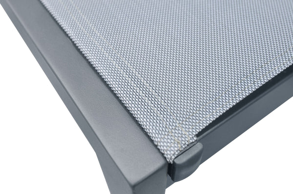 VIG Furniture Renava Kayak - Modern Charcoal Outdoor Chaise Lounge VGGEAGEAN-GRY