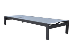 VIG Furniture Renava Kayak - Modern Charcoal Outdoor Chaise Lounge VGGEAGEAN-GRY