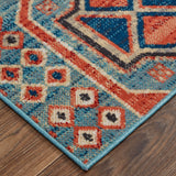 Nolan 39C9F Polypropylene Power Loomed Distressed Rug