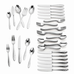 Butterfly Meadow 65-Piece Flatware Set