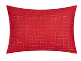 Pisa Red King 16pc Comforter Set