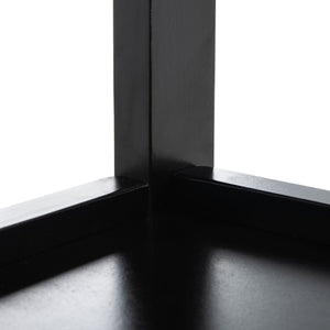 Bevin 2 Shelf Kitchen Cart Black Wood KCH1400A