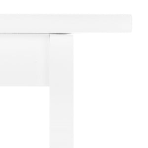 Bevin 2 Shelf Kitchen Cart White Wood KCH1400B