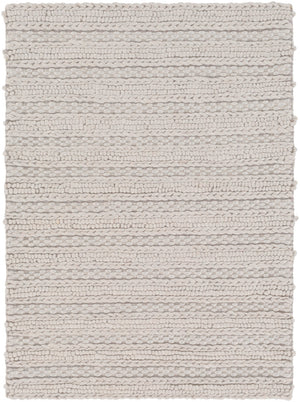 Kindred KDD-3001 Modern Viscose, NZ Wool Rug KDD3001-913 Light Gray 70% Viscose, 30% NZ Wool 9' x 13'