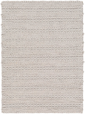 Kindred KDD-3001 Modern Viscose, NZ Wool Rug KDD3001-913 Light Gray 70% Viscose, 30% NZ Wool 9' x 13'
