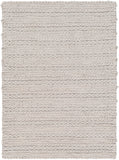 Kindred KDD-3001 Modern Viscose, NZ Wool Rug KDD3001-913 Light Gray 70% Viscose, 30% NZ Wool 9' x 13'