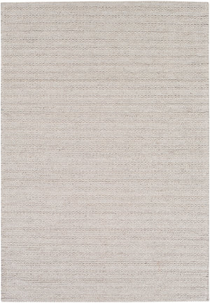 Kindred KDD-3001 Modern Viscose, NZ Wool Rug KDD3001-576 Light Gray 70% Viscose, 30% NZ Wool 5' x 7'6"