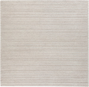 Kindred KDD-3001 Modern Viscose, NZ Wool Rug KDD3001-8SQ Light Gray 70% Viscose, 30% NZ Wool 8' Square