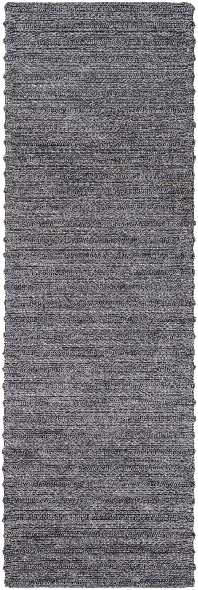 Kindred KDD-3002 Modern Viscose, NZ Wool Rug KDD3002-913 Charcoal 70% Viscose, 30% NZ Wool 9' x 13'