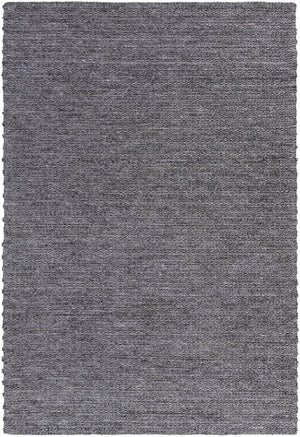 Kindred KDD-3002 Modern Viscose, NZ Wool Rug KDD3002-913 Charcoal 70% Viscose, 30% NZ Wool 9' x 13'