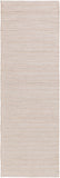 Kindred KDD-3003 Modern Viscose, NZ Wool Rug KDD3003-268 White 70% Viscose, 30% NZ Wool 2'6" x 8'