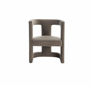 VIG Furniture Modrest Kendra - Modern Grey Fabric Accent Chair VGRHRHS-AC-231-GRAY