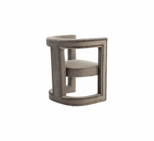 VIG Furniture Modrest Kendra - Modern Grey Fabric Accent Chair VGRHRHS-AC-231-GRAY