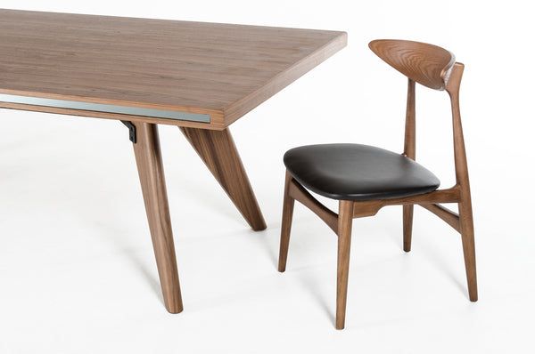 VIG Furniture Modrest Kennedy Modern Walnut Dining Table VGBB1403T-WAL