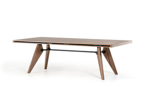 VIG Furniture Modrest Kennedy Modern Walnut Dining Table VGBB1403T-WAL