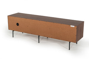 VIG Furniture Modrest Kenny Modrest Walnut & Grey TV Stand VGMABH-498