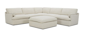 VIG Furniture Divani Casa Danica - Modern Grey Sectional Sofa VGKK-KF2650-GRY-SECT VGKK-KF2650-GRY-SECT