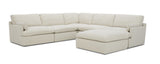 VIG Furniture Divani Casa Danica - Modern Grey Sectional Sofa VGKK-KF2650-GRY-SECT VGKK-KF2650-GRY-SECT