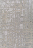 Kingston KGS-2300 Modern Viscose, Wool Rug KGS2300-9212 Silver Gray, Medium Gray 51% Viscose, 49% Wool 9'2" x 12'