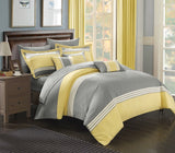 Falcon Yellow King 10 Piece Comforter Set