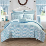 Jacksonville Blue King 20pc Comforter Set