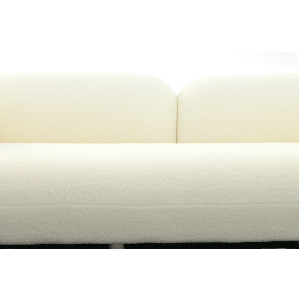 VIG Furniture Modrest - Khan Modern 4-Seater Off White Fabric Sofa VGOD-ZW-22022-S