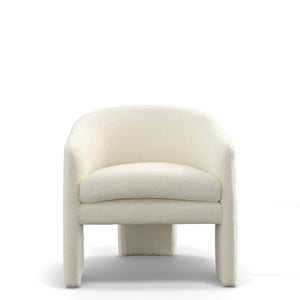 VIG Furniture Modrest - Khan Modern Off White Fabric Accent Chair VGOD-ZW-21102-CH