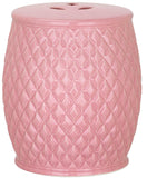 Pink Harlequin Kids Garden Stool