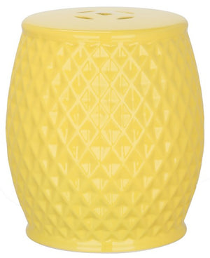 Yellow Harlequin Kids Garden Stool