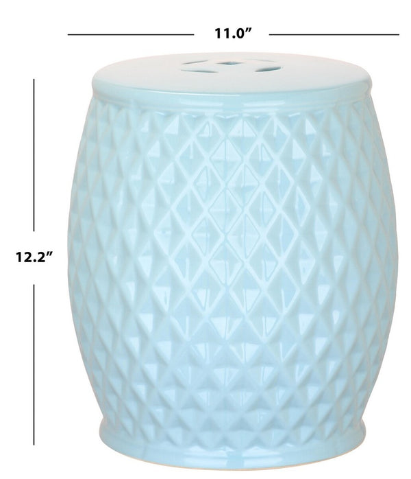 Blue Harlequin Kids Garden Stool