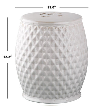 Cream Harlequin Kids Garden Stool