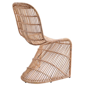 Groovy Rattan Chair - Set of 2 Natural