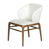 VIG Furniture Modrest Kipling Modern Cream & Walnut Dining Chair VGCSCH-16111
