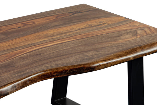 Porter Designs Manzanita Live Edge Solid Acacia Wood Natural Coffee Table Brown 05-196-02-4640T-KIT