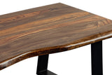 Porter Designs Manzanita Live Edge Solid Acacia Wood Natural Coffee Table Brown 05-196-02-4640T-KIT