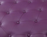 Marley Purple Ottoman