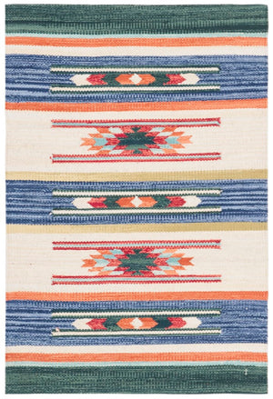 Safavieh Cotton Kilim 301 Hand Loomed 85% Jute/15% Cotton Rug KLC301M-4
