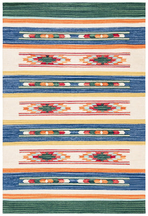 Safavieh Cotton Kilim 301 Hand Loomed 85% Jute/15% Cotton Rug KLC301M-4