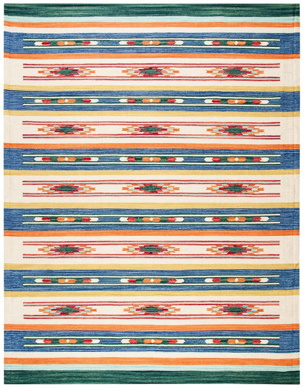 Safavieh Cotton Kilim 301 Hand Loomed 85% Jute/15% Cotton Rug KLC301M-4