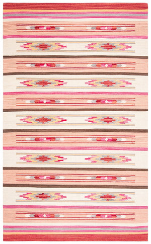 Safavieh Cotton Kilim 301 Hand Loomed 85% Jute/15% Cotton Rug KLC301Q-4